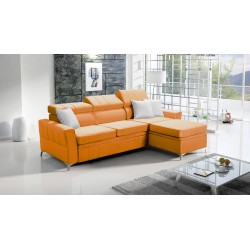 Esquina Modena I con Función de Cama - Terciopelo, Amor velvet 4309 | Tu Lugar de Comodidad