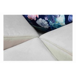 Ecksofa Zetta IX mit Schlaffunktion und Bar - Velvet, Jaguar 2162 | Luxuriöses und funktionales Möbelstück