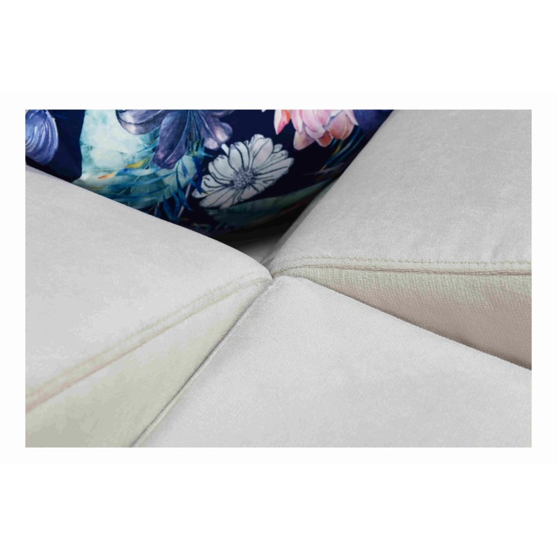 Ecksofa Zetta IX mit Schlaffunktion und Bar - Velvet, Jaguar 2162 | Luxuriöses und funktionales Möbelstück