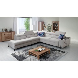 Zetta VIII Corner Sofa with Velvet, Jaguar 2162 - Elegance, Comfort, and Functionality
