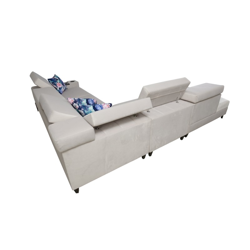 Narożnik Zetta VIII z Velvet, Jaguar 2162 - Elegancja, Komfort i Funkcjonalność