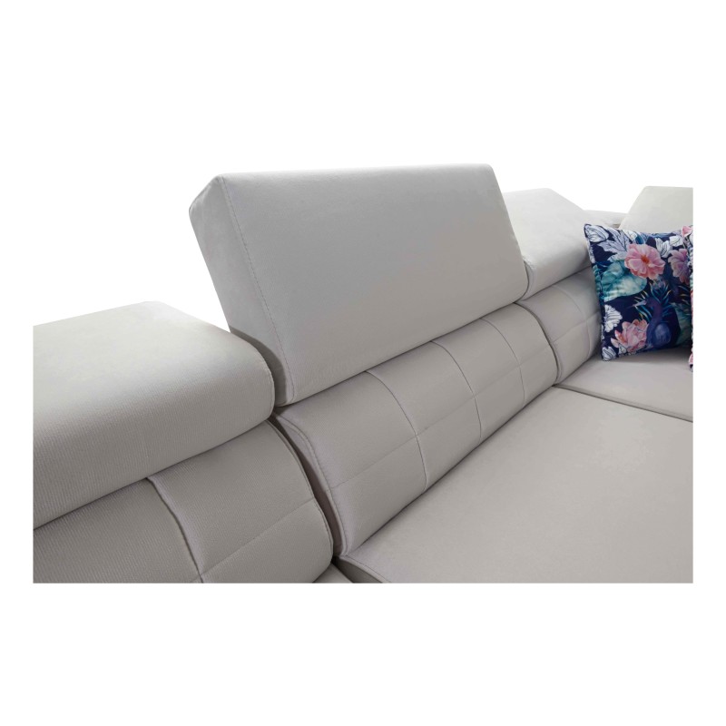 Zetta VIII Corner Sofa with Velvet, Jaguar 2162 - Elegance, Comfort, and Functionality