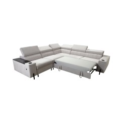 Zetta IV Corner Sofa with Velvet, Jaguar 2183 - Luxury and Comfort Within Your Reach
