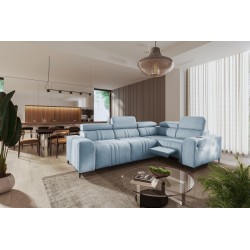 Verona II Mix Corner Sofa with Sleeping Function and Manual Recline | Your Oasis of Comfort