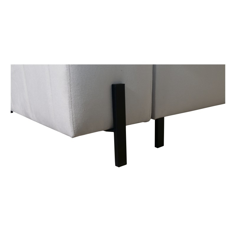 Zetta IV Corner Sofa with Velvet, Jaguar 2183 - Luxury and Comfort Within Your Reach