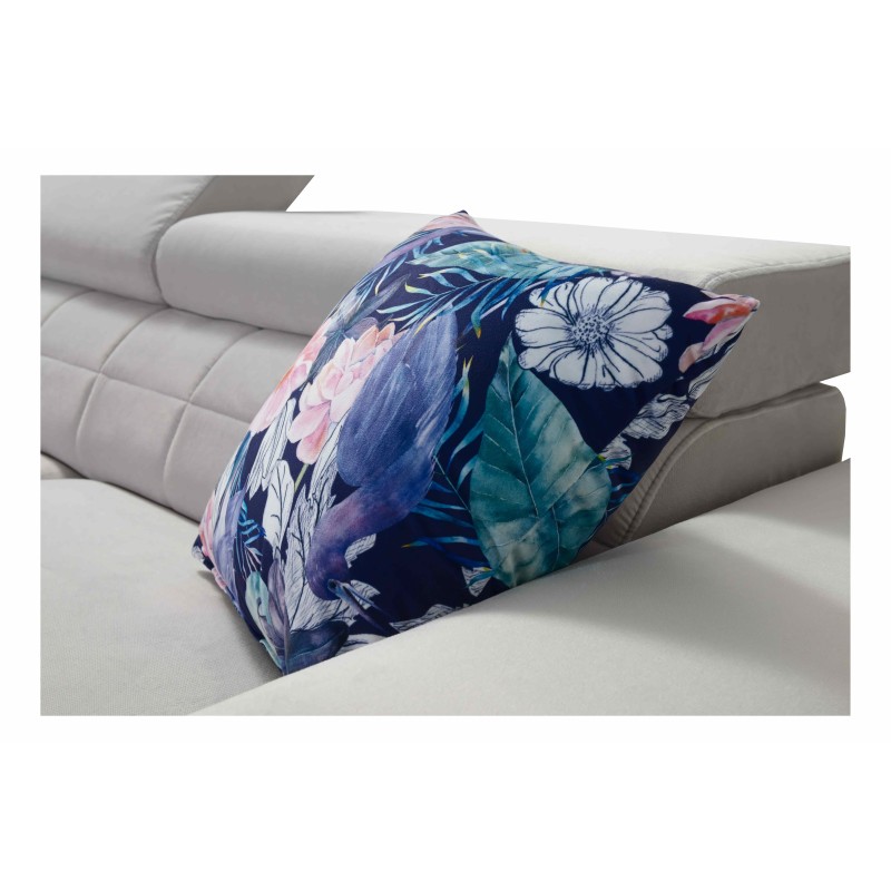 Zetta IV Corner Sofa with Velvet, Jaguar 2175 - Luxury and Comfort Within Your Reach