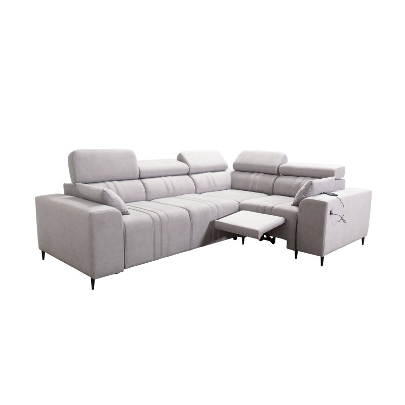 Esquina Verona II Mix con función de dormir y relajación manual | Tu oasis de confort