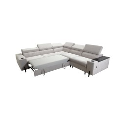 Zetta IV Corner Sofa with Velvet, Jaguar 2171 - Luxury and Comfort Within Your Reach