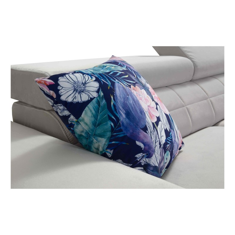 Zetta IV Corner Sofa with Velvet, Jaguar 2167 - Luxury and Comfort Within Your Reach