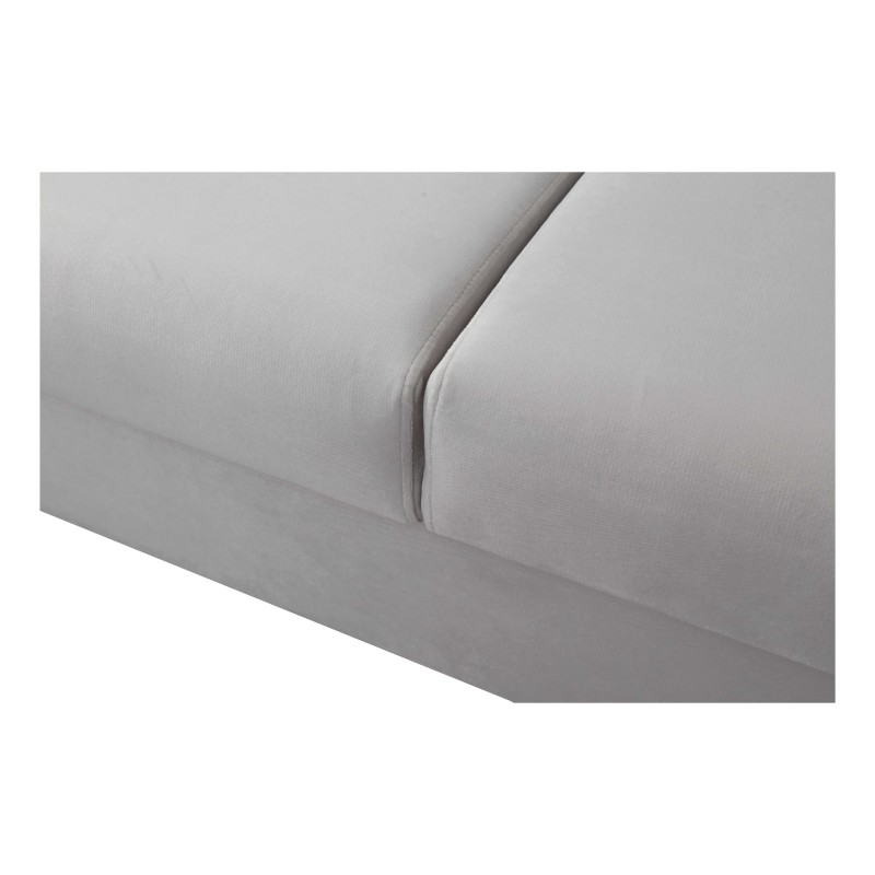 Zetta III corner sofa with sleeping function and USB port - Velvet, Jaguar 2180