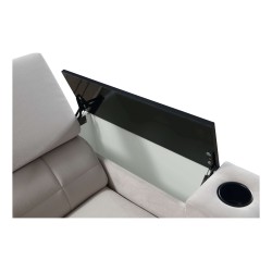 Zetta III corner sofa with sleeping function and USB port - Velvet, Jaguar 2171