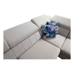 Narożnik Zetta III z funkcją spania i portem USB - Velvet, Jaguar 2171