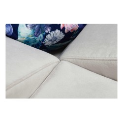Esquina Zetta II con función de cama, bar, contenedor para ropa de cama y puerto USB - Velvet, Jaguar 2167