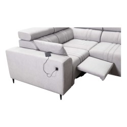 Verona II Mix Corner Sofa with Sleeping Function and Manual Recline | Your Oasis of Comfort