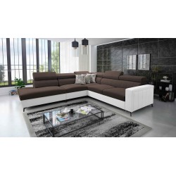 Arco VIII corner sofa with sleeping function and adjustable headrests