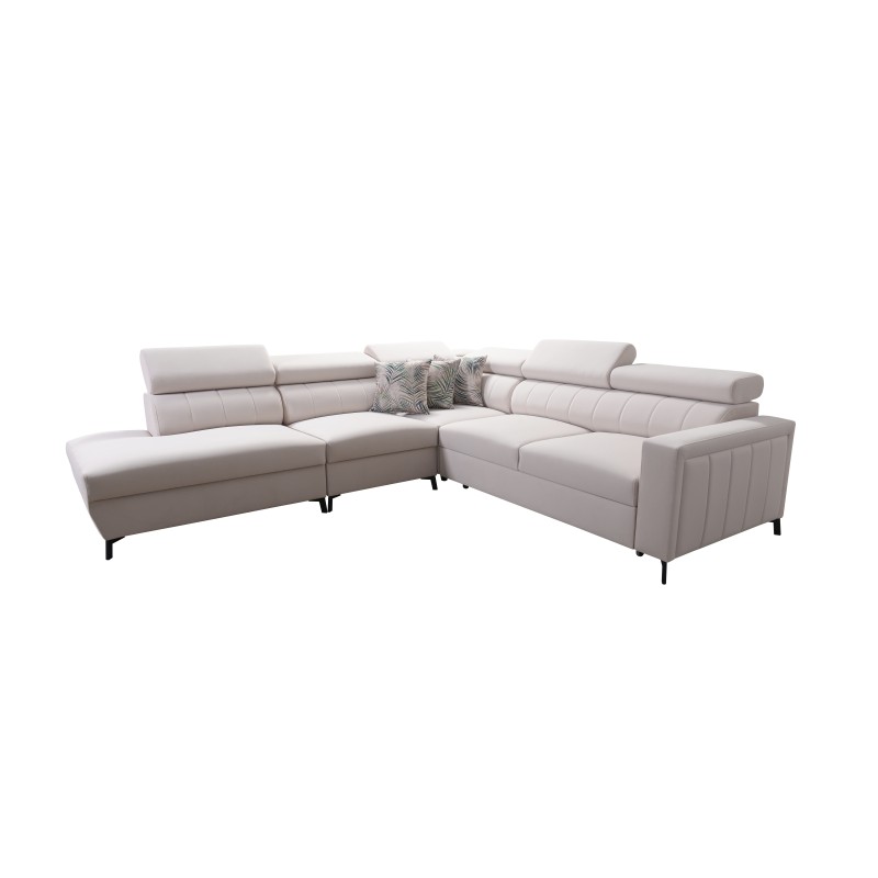 Arco VIII corner sofa with sleeping function and adjustable headrests
