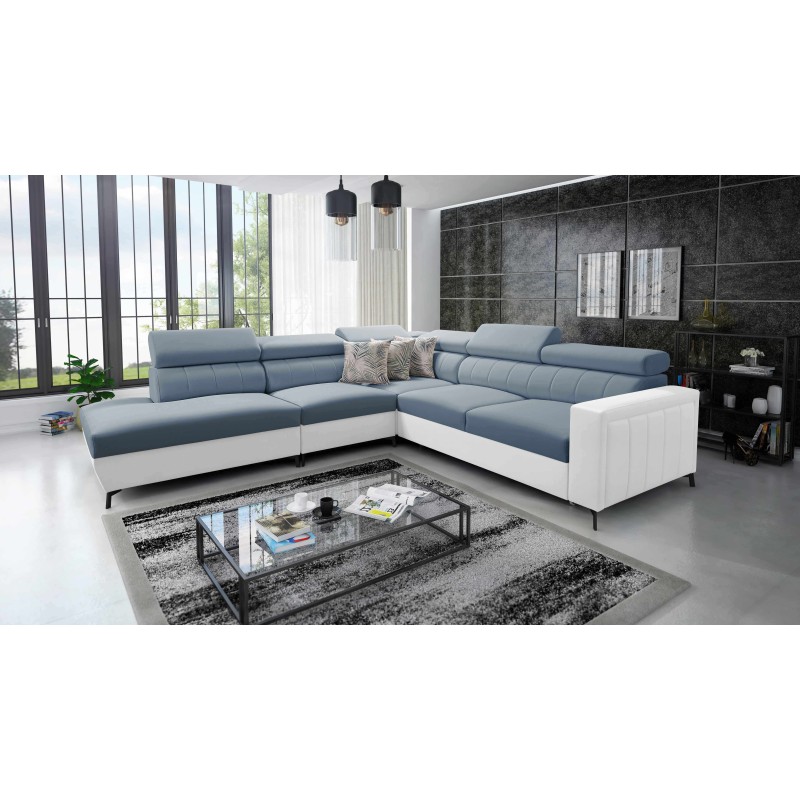 Arco VIII corner sofa with sleeping function and adjustable headrests