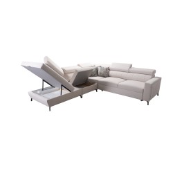Arco VIII corner sofa with sleeping function and adjustable headrests