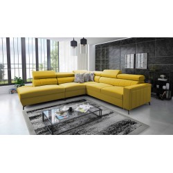 Arco VIII corner sofa with sleeping function and adjustable headrests