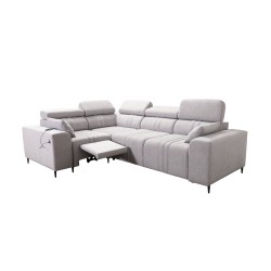 Verona II Mix Ecksofa mit Schlaffunktion und manueller Relaxfunktion | Ihre Komfortoase
