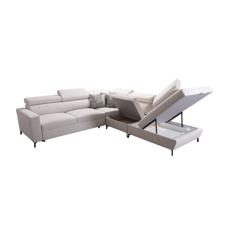 Arco VIII corner sofa with sleeping function and adjustable headrests