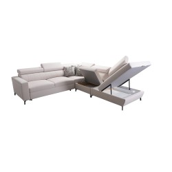 Arco VIII corner sofa with sleeping function and adjustable headrests
