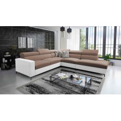Arco VIII corner sofa with sleeping function and adjustable headrests