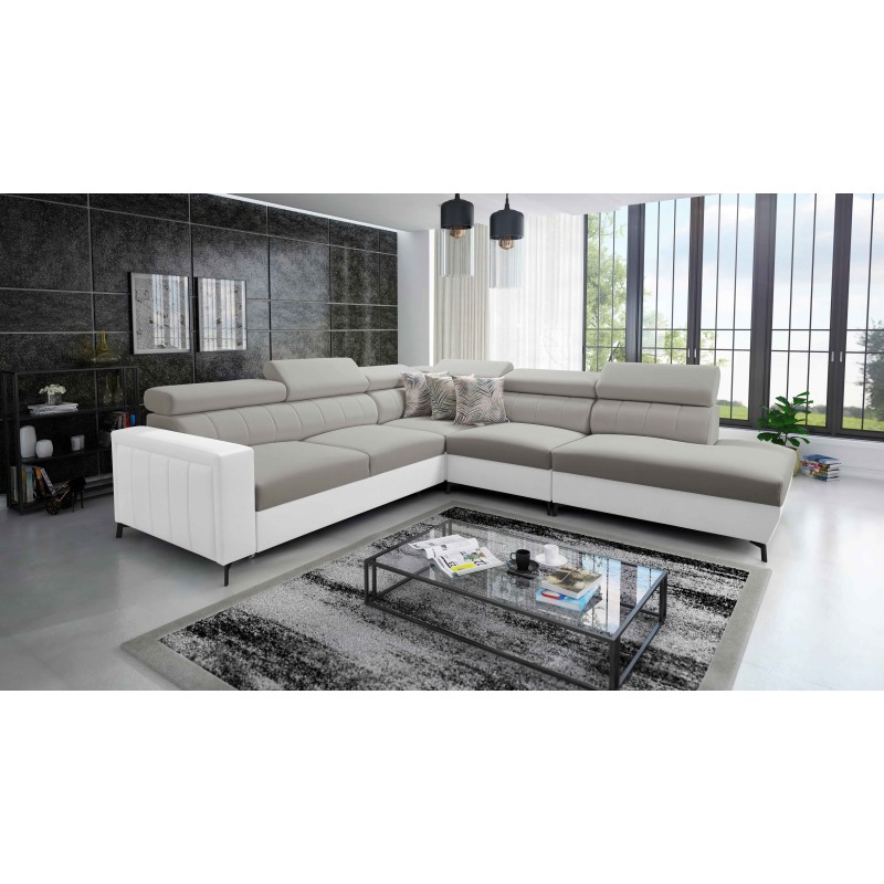 Arco VIII corner sofa with sleeping function and adjustable headrests