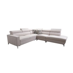 Arco VIII corner sofa with sleeping function and adjustable headrests