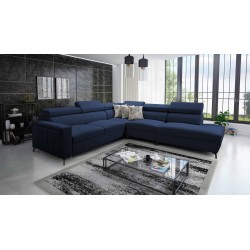 Arco VIII corner sofa with sleeping function and adjustable headrests