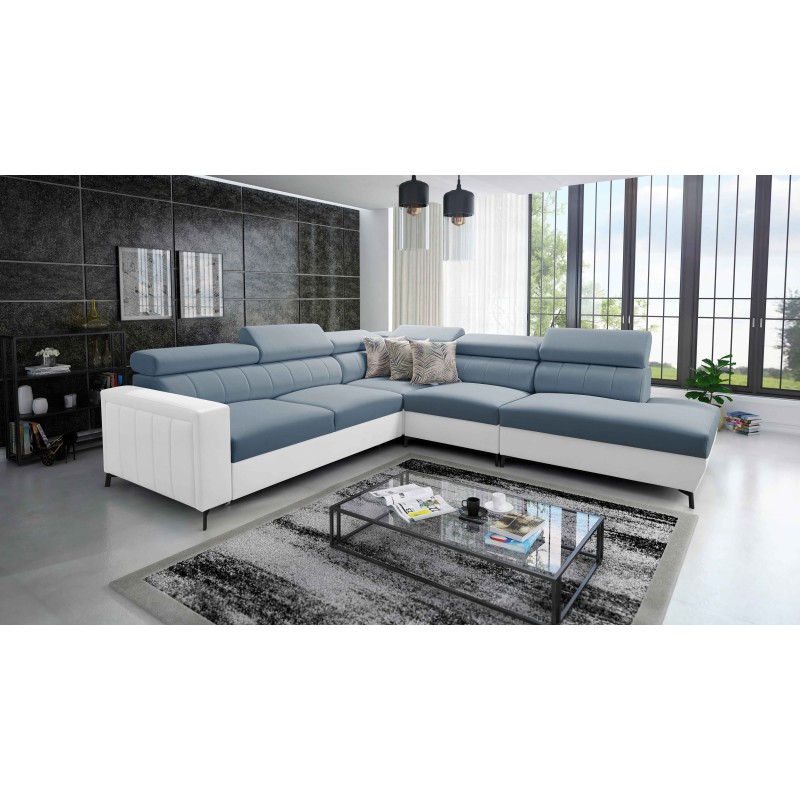 Arco VIII corner sofa with sleeping function and adjustable headrests