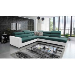 Arco VIII corner sofa with sleeping function and adjustable headrests