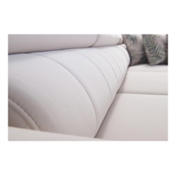 Arco IV Corner Sofa with Sleeping Function, Fabric Weave, Sawana 80 + Eco-leather - Elegance and Functionality