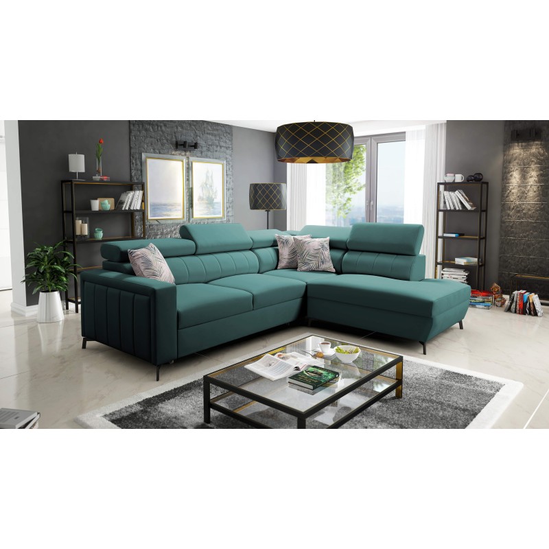 Ecksofa Arco III mini mit Schlaffunktion | Bequemes und stilvolles Möbelstück für Ihr Zuhause