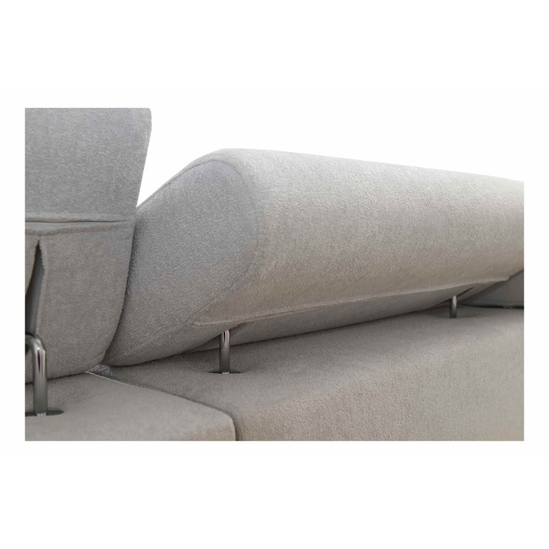 U-shaped corner sofa Prestige IV Maxi with sleeping function and USB port | Soft to the touch, Freya 210.04 + Tauro 8202