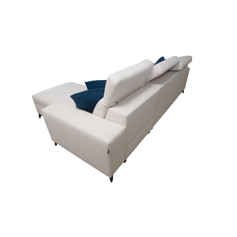 Alto I corner sofa with a sleeping function and adjustable headrests in Plecionka fabric, Sawana 14 | Your Ideal Furniture