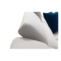 Esquina Alto I con función de cama y reposacabezas ajustables en tela Plecionka, Sawana 25 | Tus Muebles Ideales