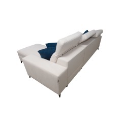 Alto I Corner Sofa with Sleeping Function and Adjustable Headrests in Plecionka Fabric, Sawana 84 | Your Ideal Furniture