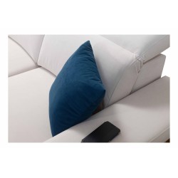 Alto I Corner Sofa with Sleeping Function and Adjustable Headrests in Plecionka Fabric, Sawana 25 | Your Ideal Furniture