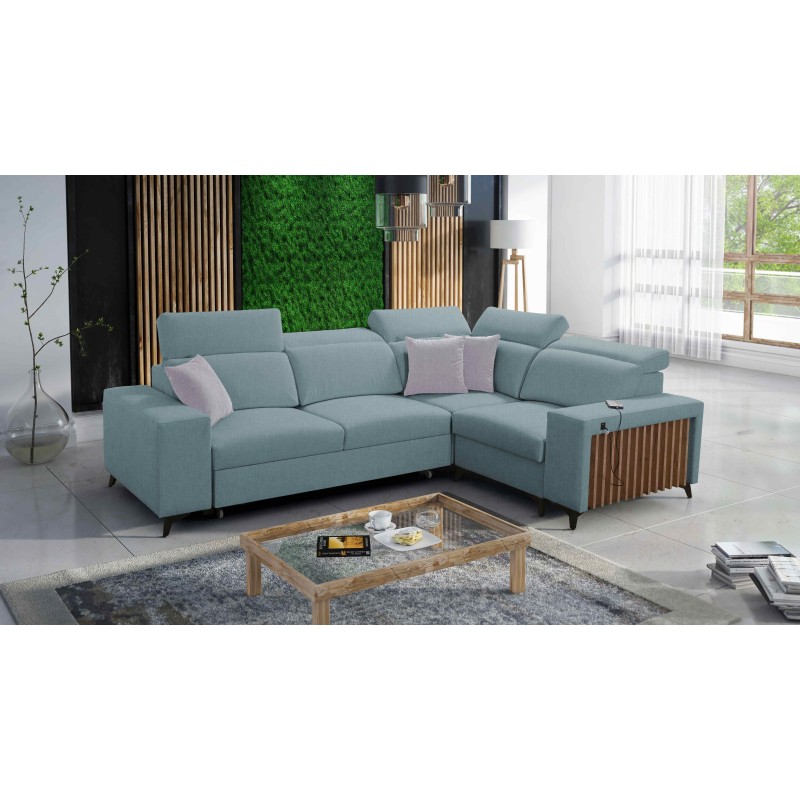 Alto II Corner Sofa with Slats - Comfort and Style in Your Home