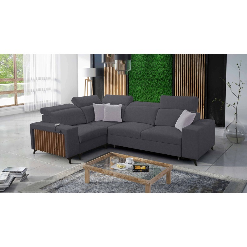 Ecksofa Alto II mit Lamellen - Komfort und Stil in Ihrem Zuhause