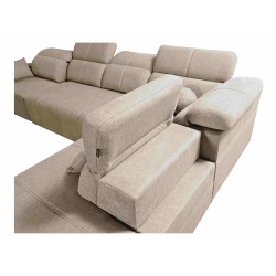 Elegante Ecksofa 'Milano XI Mix' aus Gewebestoff, Verita 88