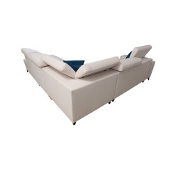 Ecksofa Alto IX mit Schlaffunktion, verstellbaren Kopfstützen und USB-Anschluss