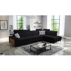 Ecksofa Alto XI mit Lamellen und Schlaffunktion - Eleganz und Funktionalität in einem