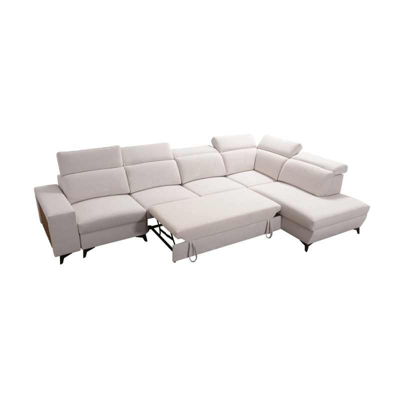 Alto XI Corner Sofa with Slats and Sleeping Function - Elegance and Functionality in One