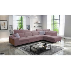 Ecksofa Alto XI mit Lamellen und Schlaffunktion - Eleganz und Funktionalität in einem