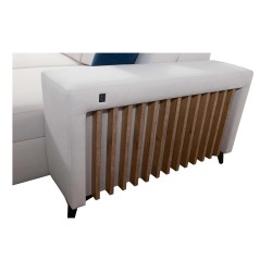 Alto XI Corner Sofa with Slats and Sleeping Function - Elegance and Functionality in One