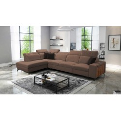 Alto XI Corner Sofa with Slats and Sleeping Function - Elegance and Functionality in One