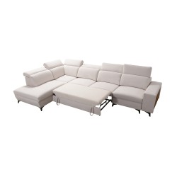 Ecksofa Alto XI mit Lamellen und Schlaffunktion - Eleganz und Funktionalität in einem