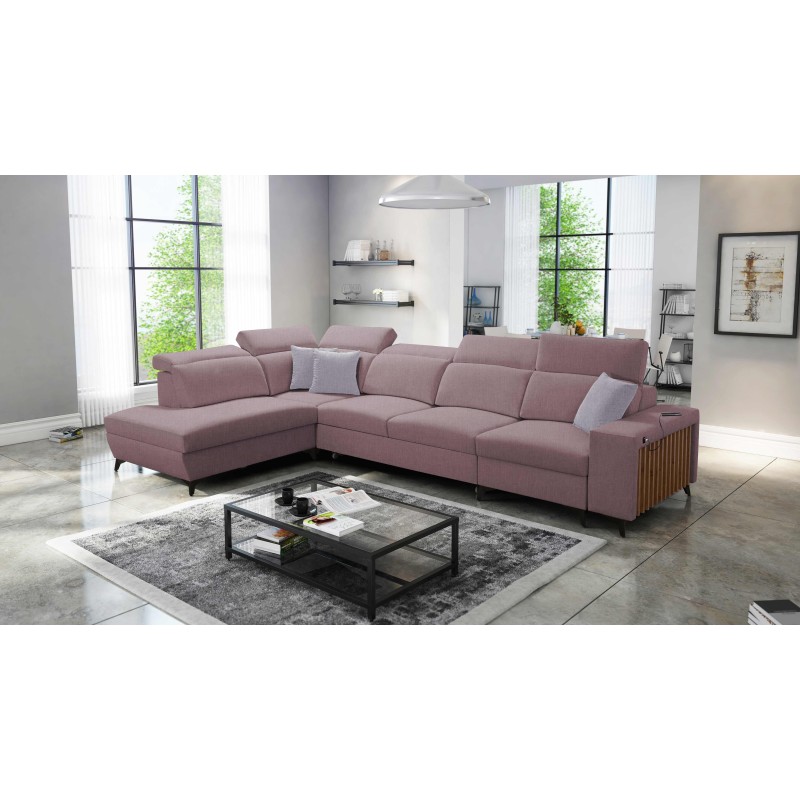 Alto XI Corner Sofa with Slats and Sleeping Function - Elegance and Functionality in One